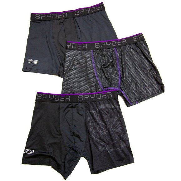 Spyder Other - Black Panther Spyder Boxer Brief Underwear Marvel